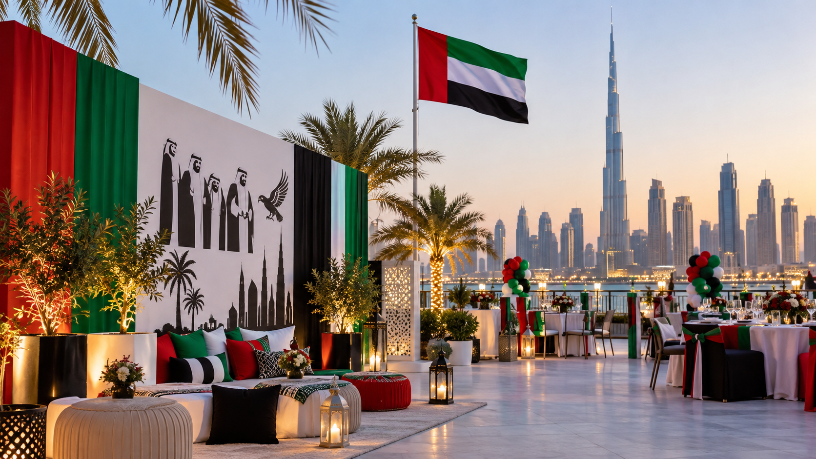 UAE National Day decoration ideas