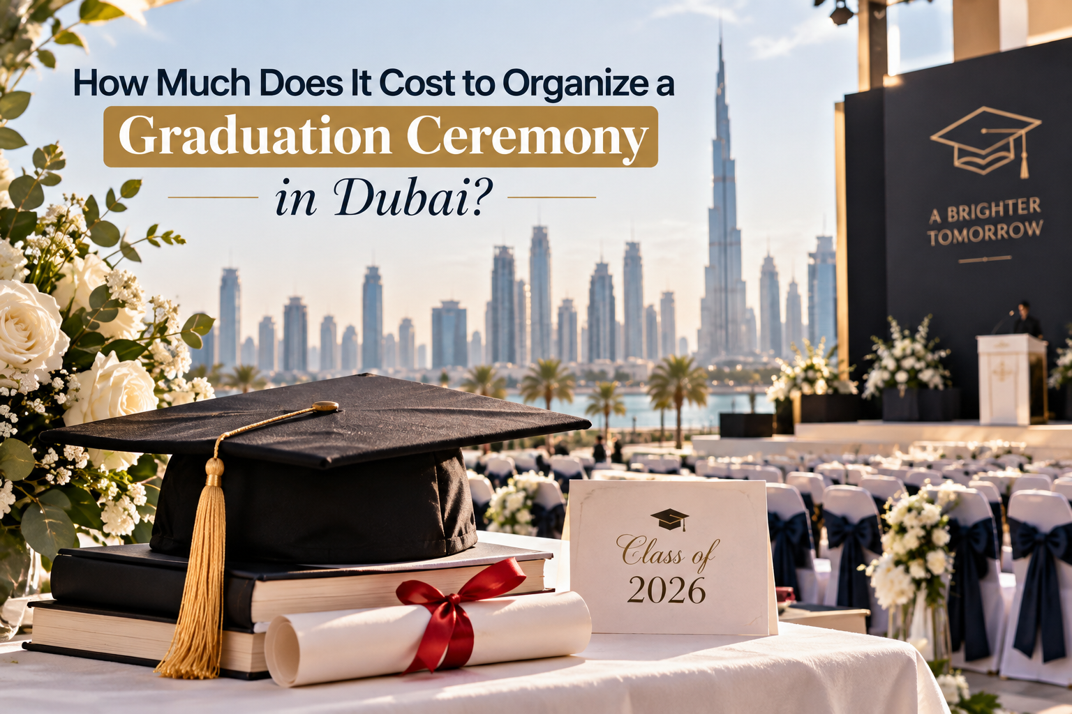 graduation ceremony cost in Dubai