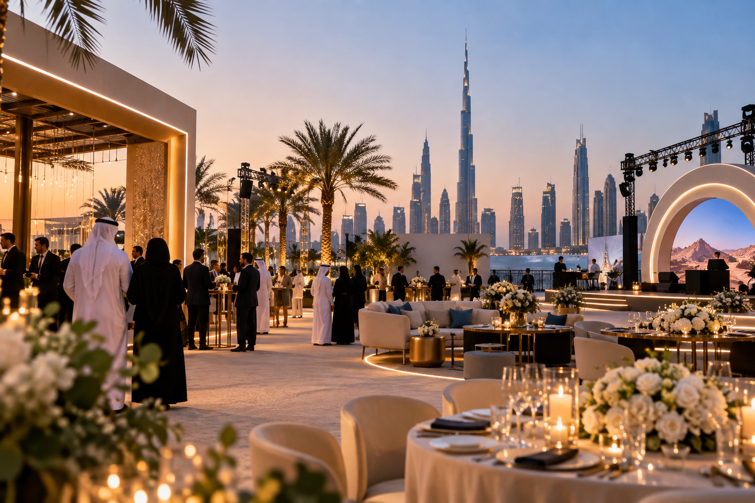 Event management in Saudi Arabia creating distinctive event experiences