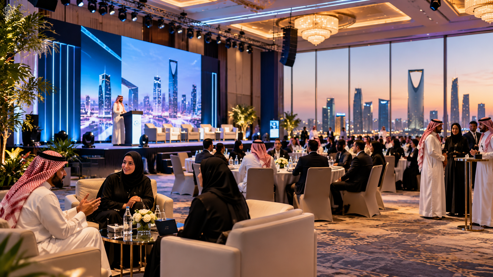 Corporate events in Saudi Arabia