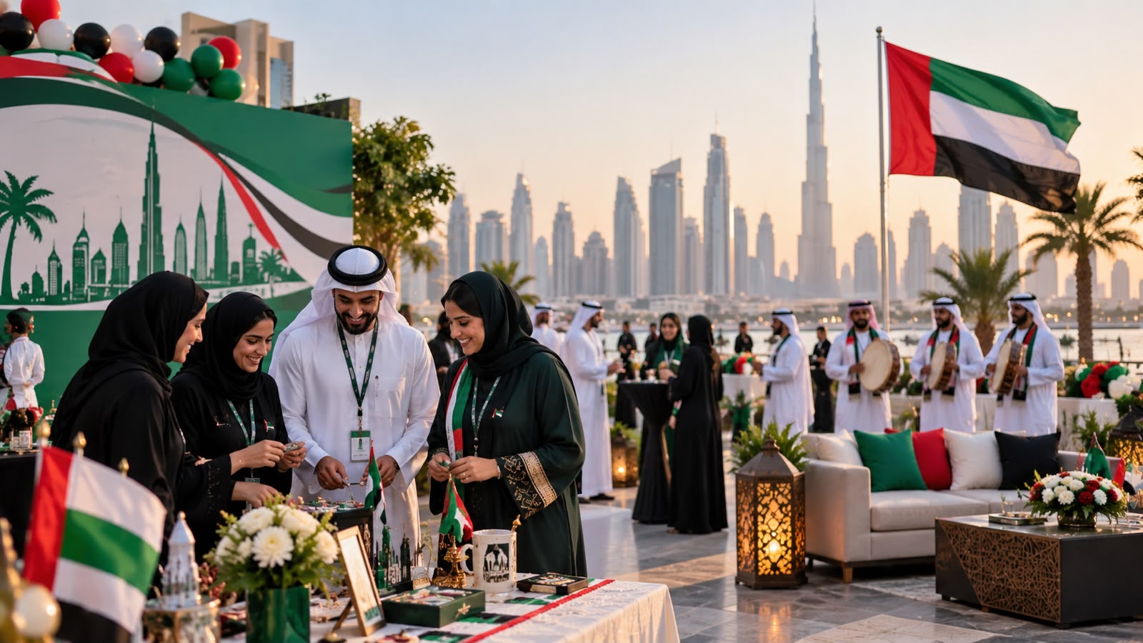 UAE National Day office celebration in Dubai