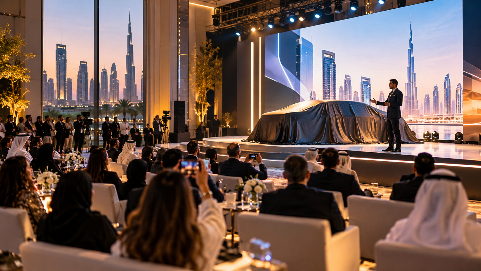 Product launch event management and event production