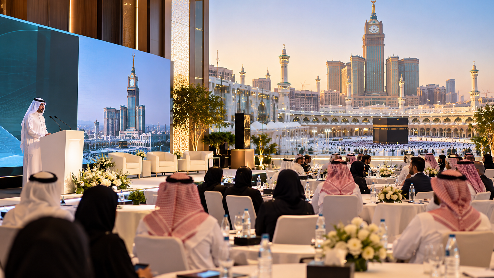 Event management company in Makkah organising a conference